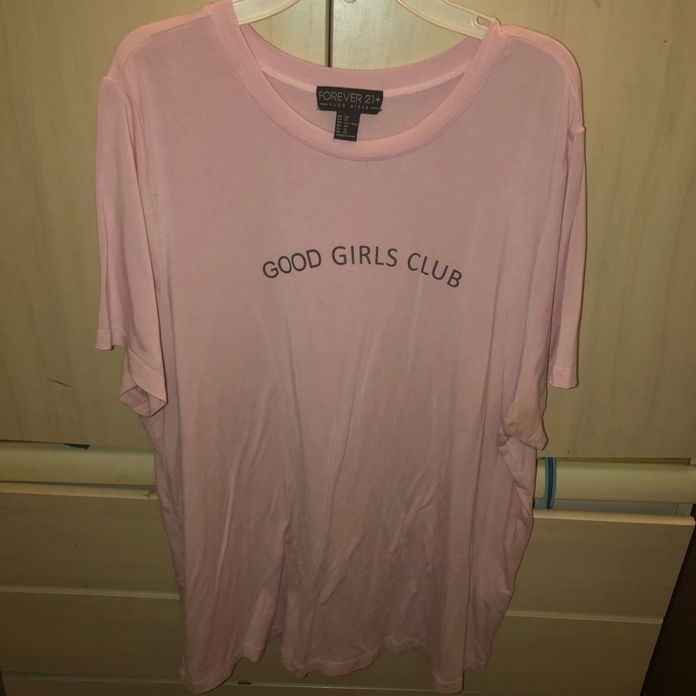 plus size t shirt forever 21